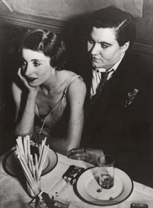 Prose was inspired by this picture taken by the Hungarian photographer, Brassai: "Lesbian Couple at The Monocle, 1932"