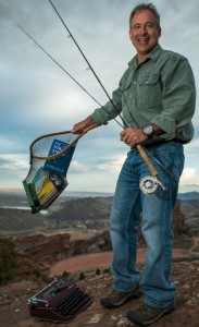 Peter Heller, fishing like the Painter